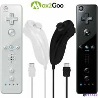 ราคา ใหม่2 In 1ในตัว Motion Plus รีโมทจอยควบคุมเกมไร้สายสำหรับ Wii Nunchuck Controle เครื่องเล่นแป้นจอยสติ๊ก (22312596032)