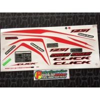ราคา สติกเกอร์ HONDA CLICK 125I สีขาว ปี 2018 รุ่น 19 สีสวย คุณภาพดี ราคาถูก (3217314283)