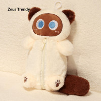 ราคา QIAN TI ZI Aio กระเป๋าดินสอหมึกพิมพ์ลายน่ารักปลาฉลามสีเทา (22385429582)