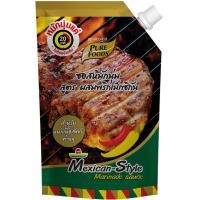 ราคา ซอสหมักนุ่ม ตราเพียวฟู้ดส์ สูตร พริกไทยดำ เทอริยากิ แม็กซิกัน ย่างเกาหลี พริกเกาหลี ซอสหมักไก่ย่าง ซอสหมักหมู ซอสผัด (14068403965)