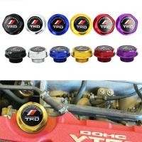 ราคา TRD อลูมิเนียมน้ำมันเครื่องหมวกการใช้ Filler ผ้าคลุมถังน้ำสำหรับโตโยต้า Vios SEG AE101 Perodua Myvi (9601325966)