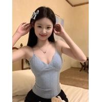 ราคา Zestiva มีฟองน้ำ เสื้อผู้หญิง สีขาว สีดำ ฤดูร้อน เสื้อสายเดี่ยว เสื้อแขนกุด สายเดี่ยว เสื้อคล้องคอ ลายลูกไม้ รัดรูป เอวลอย สไตล์เกาหล (22558128915)