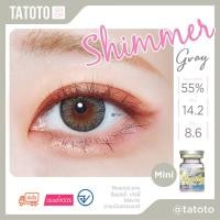 ราคา shimmer gray TATOTO Contact Lenses ของแท้100 มีอย ไทย (16422745144)