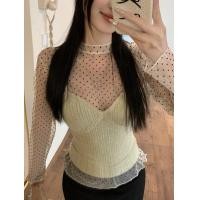 ราคา Zestiva มีฟองน้ำ เสื้อผู้หญิง สีขาว สีดำ ฤดูร้อน เสื้อสายเดี่ยว เสื้อแขนกุด สายเดี่ยว เสื้อคล้องคอ ลายลูกไม้ รัดรูป เอวลอย สไตล์เกาหล (22558128913)