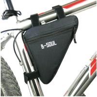 ราคา กระเป๋าติดเฟรมจักรยาน ทรงสามเหลี่ยม B SOUL (577624807)