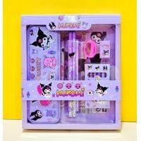 ราคา SANRIO ชุดเครื่องเขียน กบเหลาดินสอ ไม้บรรทัด ดินสอ ลายการ์ตูนน่ารัก kuromi melody Cinnamoroll พร้อมกล่องของขวัญ สําหรับนักเรียน (22031263107)