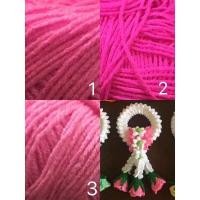 ราคา พวงมาลัยไหมพรมถัก crochet โครเชต์ (21181019283)