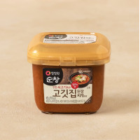 ราคา เดนจัง เต้าเจี้ยวเกาหลี 바로찌개고깃집된장 청정원 BARO JJIGAEGOGI SOYBEAN PASTE CHUNGJUNGONE BRAND (22285348704)