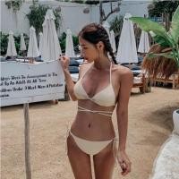 ราคา ชุดบิกินี่ ทูพีช สายฝอ แบบผูกด้านข้าง เซต2ชิ้น พร้อมส่ง (19612149613)