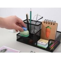 ราคา ที่วางอุปกรณ์เครื่องเขียน ชั้นวางปากกา ชั้นใส่เครื่องเขียน ที่เก็บปากกา Mesh pencil organizer จัดระเบียบโต๊ะทำงาน กล่องใส่ปากกา พร้อมส่ง (3902778692)