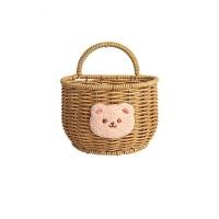 ราคา TEAZLE หัวหอมขิงกระเทียม ตะกร้าใส่ของ ผักผลไม้ผัก หวายเทียมเทียม ตะกร้าแขวนผนัง ทนทานต่อการใช้งาน พร้อมที่จับ ตะกร้าหวายทอมือ สำหรับห้องครัว (22067185123)