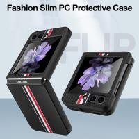 ราคา Luxury Folding Cell Phone Case for Samsung Galaxy Z Flip 6 5 5G Flip6 Flip5 Flip 3 4 Flip4 Flip3 Shockproof Protective Cover (22360292221)