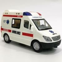 ราคา ANDATOY รถพยาบาล รถของเล่น รถพยาบาลใส่ถ่าน วิ่งมีเสียงและไฟ 89 1188B (22431029445)