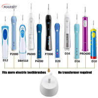 ราคา MARBIT แปรงสีฟันไฟฟ้า Stand Charger EU plug REPLACEMENT สำหรับ Braun Oral B D12 D20 (22164739826)