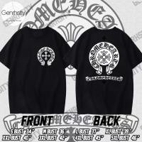 ราคา ของขวัญวันเกิด Chrome Hearts เสื้อ Print Casual ผ้าCotton พิมพ์ลายแนวสตรีทผู้ชาย Black (21734360353)