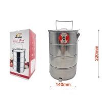 ราคา ปิ่นโตสเตนเลส ปิ่นโตสแตนเลส ปิ่นโตเก็บอุณหภูมิ ปิ่นโตใส่อาหาร 3ชั้น 4ชั้น 5ชั้น ปิ่นโตสเตนเลส410 ทนทาน เก็บความร้อนได้ยา (22314072576)