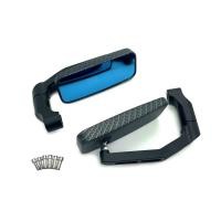 ราคา worlelection กระจกมอเตอร์ไซค์ รถมอเตอร์ไซค์ กระจกขา BSC สี่เหลี่ยม กระจกมองข้างมอเตอร์ไซค์ พร้อมน็อต 6 ตัว (22353661151)