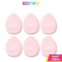ราคา Oni Mini Soft Finger Powder Puff 6pcs โอนิ เซทพัฟแต่งหน้าไซส์มินิ ขนาดเหมาะกับปลายนิ้ว 6ชิ้น (22452720678)