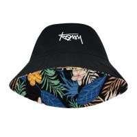 ราคา Fashion Hawaii Fisherman Hat Double sided Graffiti Plain Reversible Bucket Hat For Women Men Summer Sun Protection Cap (21650072650)