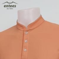 ราคา เสื้อคอจีน Micro Plus สีส้มพีช สีส้มพาสเทล (22230307840)