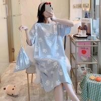 ราคา DS ชุดนอนกระโปรง ชุดนอนผู้หญิง ลายการ์ตูนน่ารักๆ ชุดนอนผ้าฝ้าย เดรส ชุดนอนกระโปรงผู้หญิง ชุดนอนกระโปรงยาว ชุดนอนกระโปรงแขนสั้น Nightgown Pajamas Dress M XXL (21875301661)