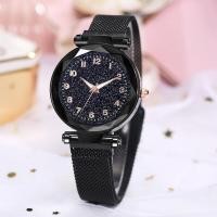 ราคา นาฬิกาสไตล์เกาหลี นาฬิกาแฟชั่น แม่เหล็ก นาฬิกาสำหรับผู้หญิง หน้าปัดกลม กาแล็กซี่ ดวงดาว นาฬิกาแฟชั่น แม่เหล็ก กันน้ำ นาฬิกาสำหรับผู้หญิง หน้าปัดกลม กาแล็กซี่ ดวงดาว Watch Diamond (22624706309)