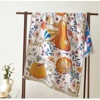 ราคา ผ้าพันคอ ผ้าคลุมไหล่ งานปักลายสวยๆ ผืนใหญ่ ดูดี เรียบหรู ดูแพง เกรดพรีเมี่ยม ขนาด 80x160 ซม (22555683466)