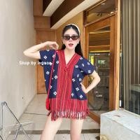 ราคา เสื้อคอวีทรงกะเหรี่ยง เสื้อดอย (22179451086)