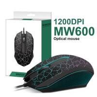 ราคา การเล่นเกม เมาส์ Wired Gaming Mouse MW600 Mice 1200DPI Optical Sensor 5 Professional Gaming Mouse for Laptop PC Gamer Gaming Mice Ergonomic Mouse การเล่นเกม เมาส์ (10501562960)