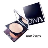 ราคา มิสทิน ดีว่า Mistine Number One Diva SPF 25PA แป้งทาหน้าผสมครีมรองพื้น 10 ก แป้งกันแดด กันน้ำกันเหงื่อ SPF 50 (21722832914)