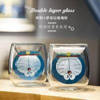 ราคา แก้วกาแฟชานมกันความร้อนสำหรับเด็กสไตล์การ์ตูน Sloki Kaca สองชั้นโดราเอมอน (22202987185)