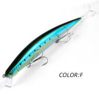 ราคา Bearking Minnow 175F เหยื่อตกปลาชายฝั่ง ปลาสาก กะพง กุเรา เก๋า สละ อินทรี อื่นๆ (22234768216)