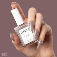 ราคา สีทาเล็บกึ่งเจล U DELI U672 Flash Light Vegan Nail Polish สีกึ่งเจลกลิตเตอร์แฟลช ไม่อบ กากเพชรแน่น เล่นแสงสวย วิ้งระยิบระยับ พร้อมส่ง (16627150242)