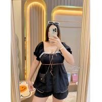 ราคา เสื้อสม็อคอกแขนตุ๊กตาน่ารักกก (22211195223)