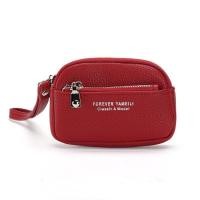 ราคา GUCSELECTED B2031 กระเป๋าสตางค์ใบสั้น สายคล้องมือ ขนาด5นิ้ว หนังPU มี2ซิป (21788902527)