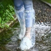 ราคา BHQ ถุงเท้ากันน้ำ 10 ชิ้น พลาสติกคลุมรองเท้า คลุมรองเท้า เป็นพลาสติก แบบยาว กันฝน กันน้ำ (22535279899)