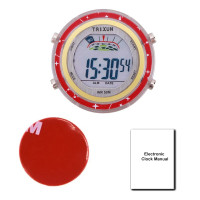 ราคา แท่งกันน้ำมอเตอร์ไซค์ติดนาฬิกาดิจิตอลรถจักรยานยนต์แผงหน้าปัดรถยนต์นาฬิกานาฬิกาข้อมือขนาดเล็กติดรถยนต์สำหรับเรือแดชบอร์ด (21628372928)