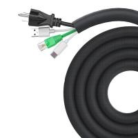 ราคา Dog and Cat Cord Protector 10ft Cable Sleeve for Easy Cord Management Protects Cables From Pets Chewing (22098743419)