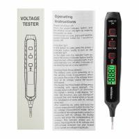 ราคา KKmol เครื่องวัดกระแสไฟฟ้าปากกาดิจิตอลเครื่องทดสอบแรงดันไฟฟ้ามัลติมิเตอร์ AC Ntelligent แบบมืออาชีพไม่สัมผัสโวลต์มิเตอร์ทดสอบปากกาเซ็นเซอร์ (20904028315)