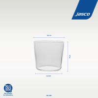 ราคา Jasco แก้วร็อค Rock glass แก้วใส่เครื่องดื่ม (22313437103)