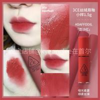 ราคา 3CE Mini Lipstick Set Matte Finish Moisturizing Lip Gloss Easy Color Enhancement แบบพกพาผลิตภัณฑ์อย่างเป็นทางการเหมาะสําหรับทุกสภาพผิว (22203947106)