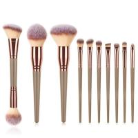 ราคา เซตแปรงแต่งหน้า แปรงพุ่มใหญ่ 10 ชิ้น เซต แปรงปัดแป้ง แปรงปัดแก้ม แปรงอายแชโดว์ ขนแน่น ขนนุ่ม ไม่บาดหน้า (22464326630)