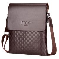 ราคา พร้อมส่ง ในไทย ถูกที่สุด PL กระเป๋าสะพายข้างผู้ชาย PU Leather (22297660703)