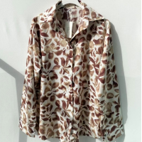 ราคา เสื้อเชิ้ตลายดอกสไตล์ไทยวินเทจ แขนยาวชายและหญิง สไตล์ฮ่องกง (20916495593)