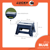 ราคา LUCKY HOME เก้าอี้พลาสติกพับเก็บได้ ทรงเตี้ย เก้าอี้ปิกนิกพับได้ รุ่น RC 3320 ขนาด 22 x 29 x 20 cm วัดจากที่นั่ง (21537370627)