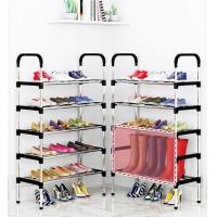 ราคา Alive ชั้นวางรองเท้า ชั้นวางรองเท้าสแตนเลส โครงเหล็ก ชั้นวางรองเท้ามีหูหิ้ว ข้อต่อพลาสติก ay 2028 (22051216724)