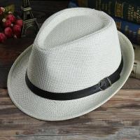 ราคา หมวกปานามาสาน ผู้ใหญ่ Straw Fedora สต็อคส่งจากไทย รอบหมวกด้านใน 58 ซม (687040344)