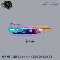 ราคา เหล็กกันร้อน กันร้อน บังท่อฝาครอบท่อ ชุบสี WAVE 125 i ปลาวาฬ 2012 2017 งานเหล็กหนาอย่างดี (20211767018)