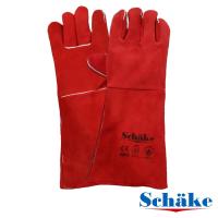 ราคา ถุงมือหนังท้องบุเส้นใยกันความร้อน ยาว 16 นิ้ว สีแดง สีเทา ถุงมือหนังเชื่อม ถุงมือช่าง ถุงมือกันความร้อน สะเก็ดไฟ กันเจาะทะลุ (4790560383)