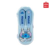 ราคา MINISO ช้อน ส้อม เซ็ตอุปกรณ์โต๊ะอาหาร Disney Lilo Stitch Collection (22360089198)